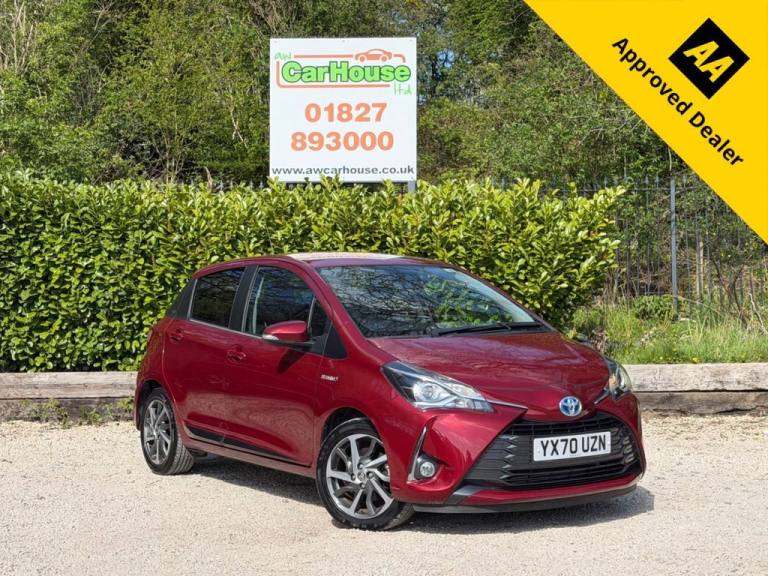 2020 70 TOYOTA YARIS 1.5 VVT-H Y20 BI-TONE HATCHBACK 5DR PETROL HYBRID E-CVT EUR