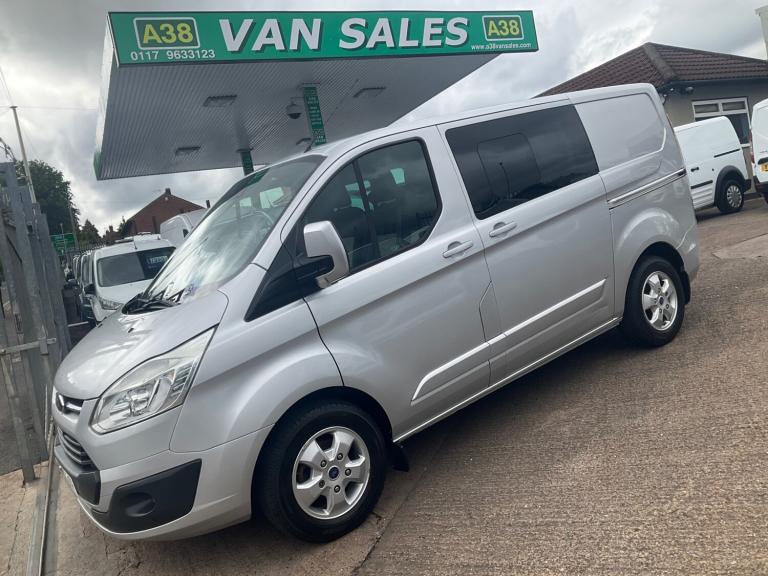 2016 Ford Transit Custom 310 LIMITED L1 H1 2.0 TDCI 6 SEAT DOUBLE CAB VAN EURO 6 Crew Van Diesel ...