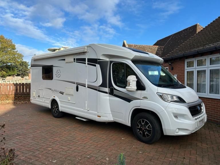KNAUS SKY TI 700 MEB, 2016, 3.0,  AUTO, 3 BERTH, 4 BELT, TOW BAR, BIKE RACK