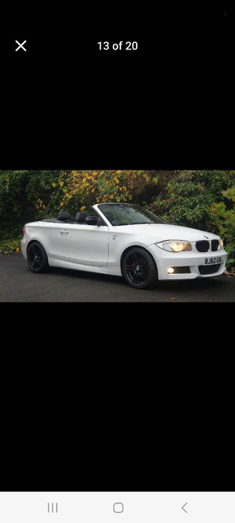 BMW, 1 SERIES, Convertible, 2013, Manual, 1995 (cc), 2 doors