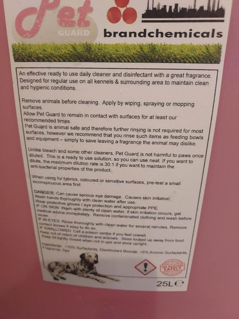 Kennel cleaber new 25L