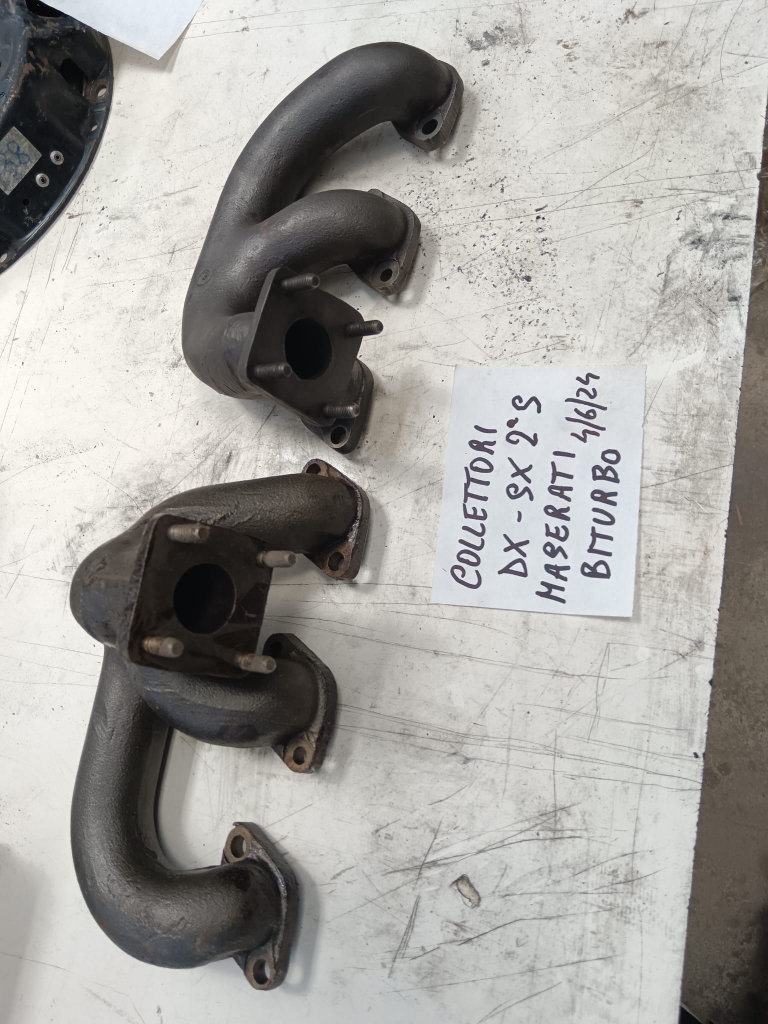 Exhaust manifolds Maserati Biturbo series 2