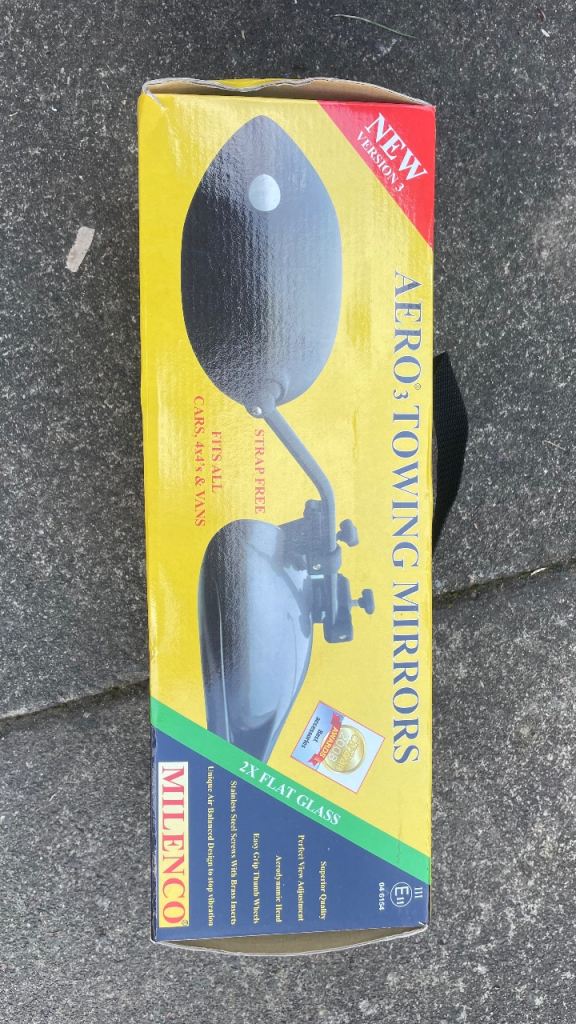 Milenco Aero 3 Towing Mirrors