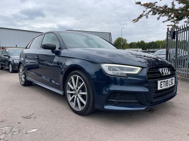 2018 Audi A3 1.5 TFSI Black Edition 5dr S Tronic HATCHBACK PETROL Automatic