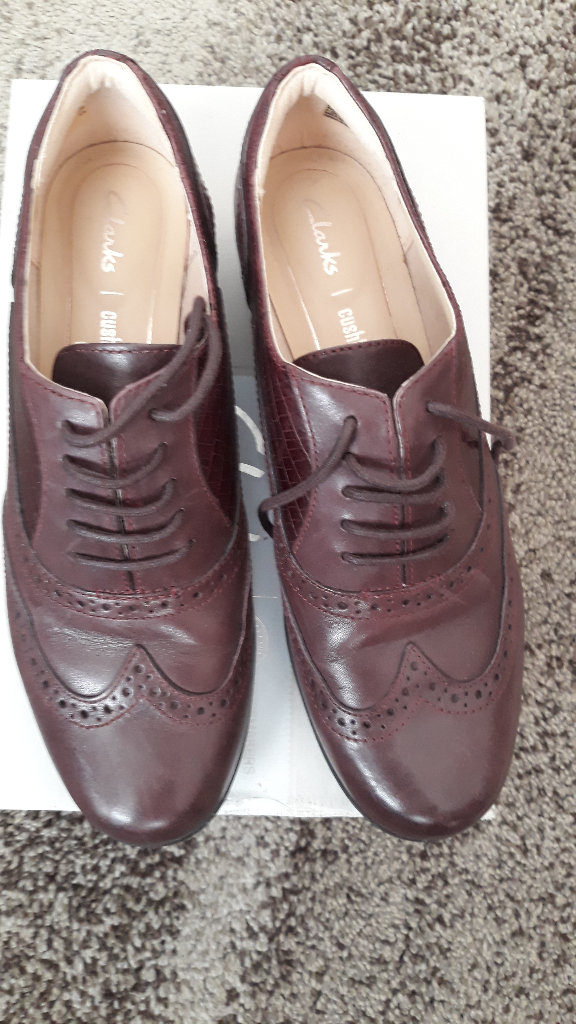 Clarks Hamble Oak Womens Leather Laced up Shoes UK 4 1/2 - EU 37 1/2 New