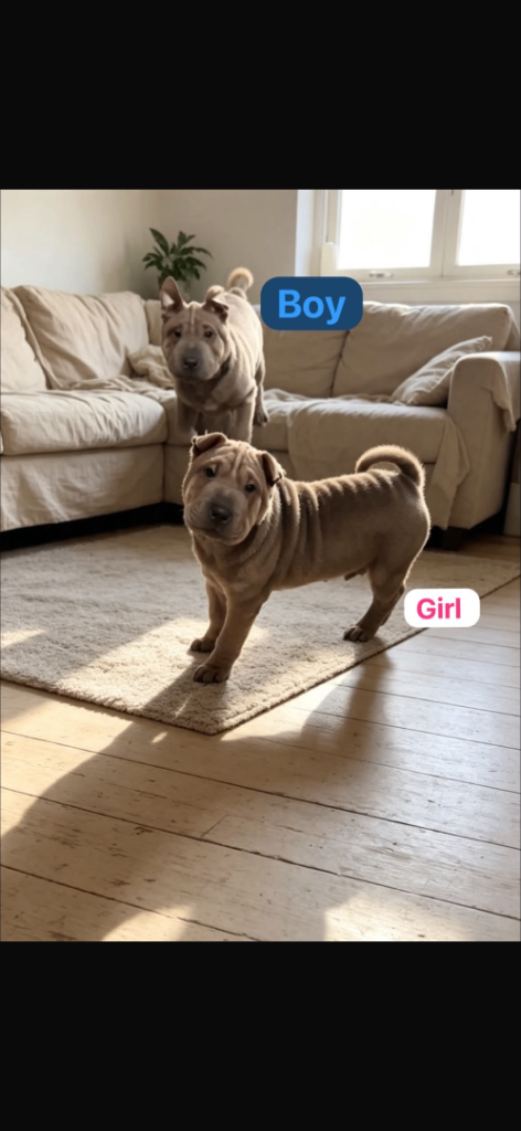 Stunning Shar- Pei puppies