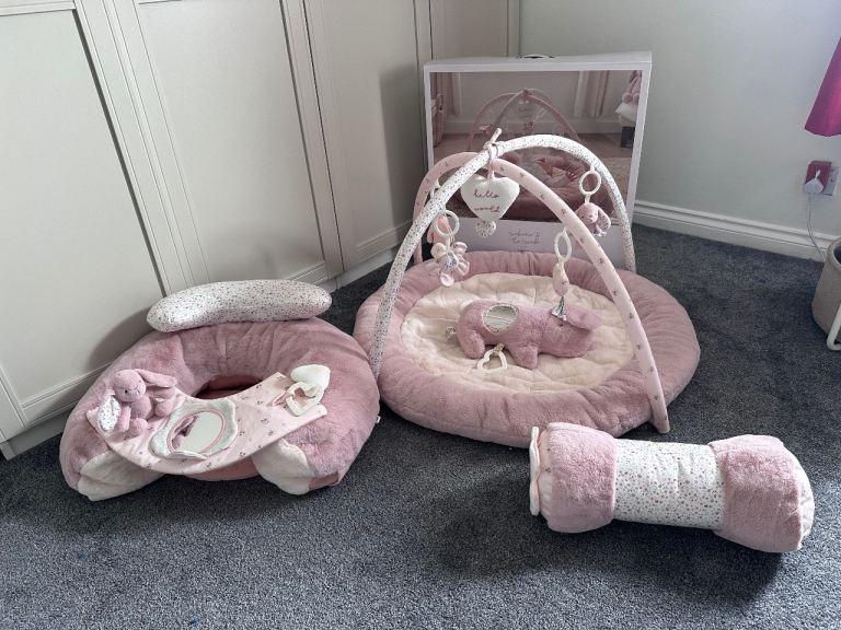Playmat Bundle mamas and papas - Welcome to the World Bunny/Pink