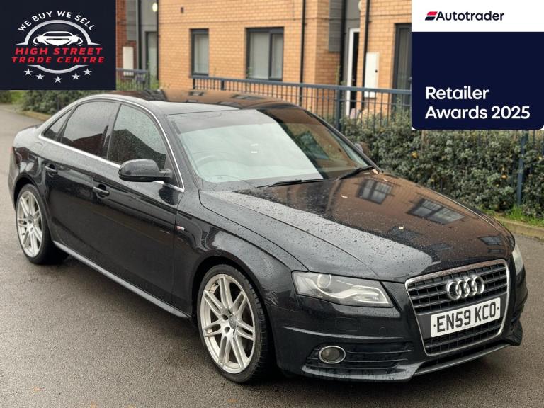 2010 Audi A4 2.0 TFSI S line Euro 4 4dr SALOON Petrol Manual