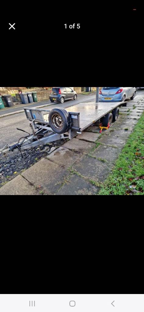 Car transporter trailer 3.5t 