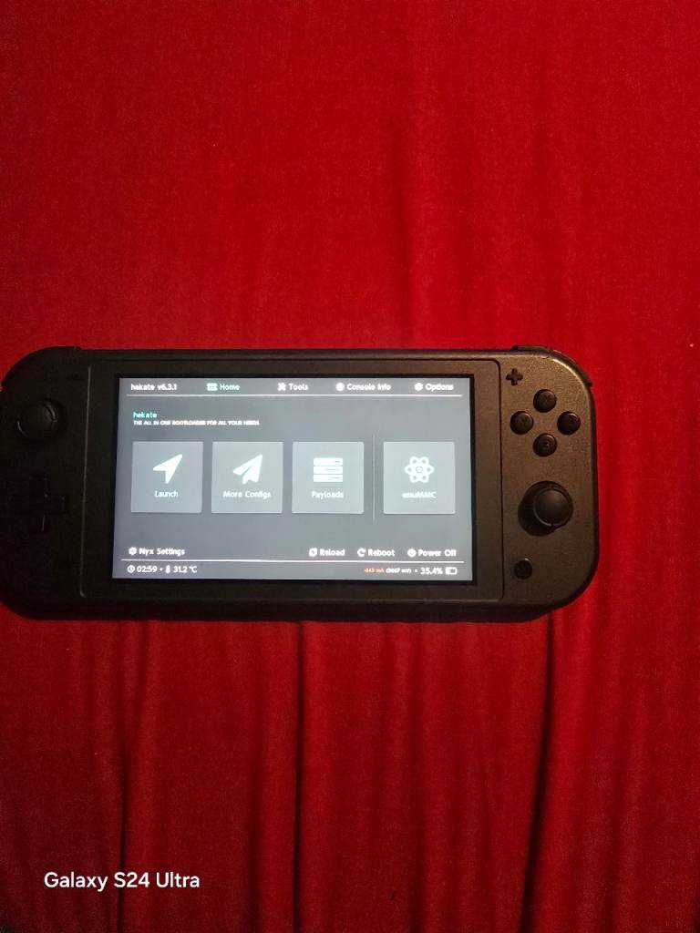 image for Nintendo switch lite pokemon unpatched with 128gb and low firmware 