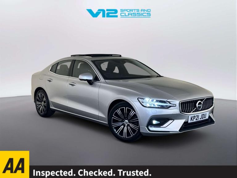 2021 Volvo S60 2.0 B5 MHEV Inscription Saloon 4dr Petrol Hybrid Auto Euro 6 (s/s) (250 ps) Saloon...