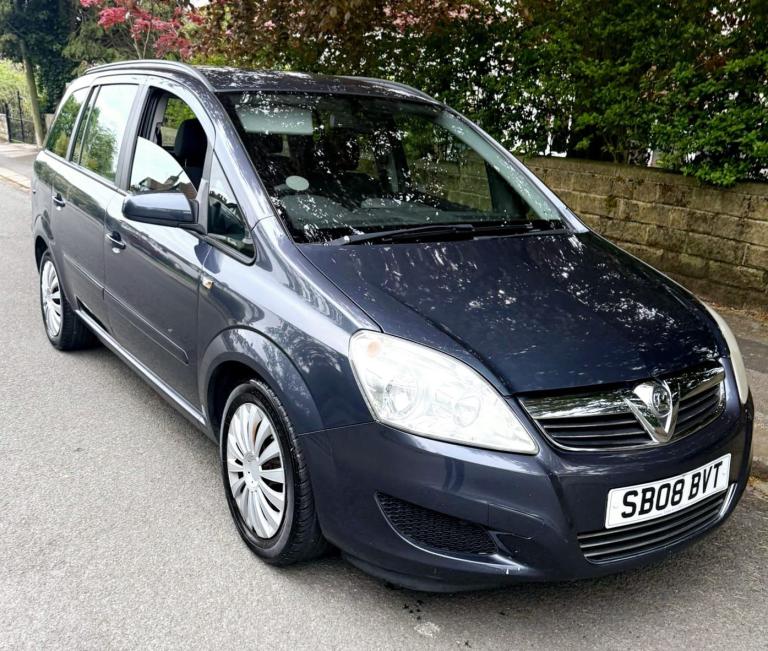 Vauxhall Zafira 🪨🪨1.6 16v Exclusive model 105 bhp Hpi clear great car (2008 08)