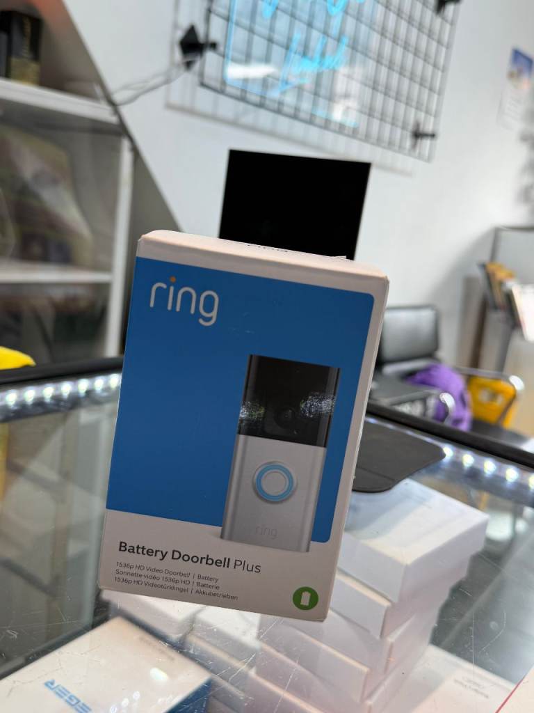 Brand New Ring Battery Video Doorbell Plus + 1 Year Warranty - P1481