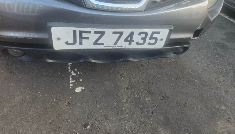 Private Registration Plate 