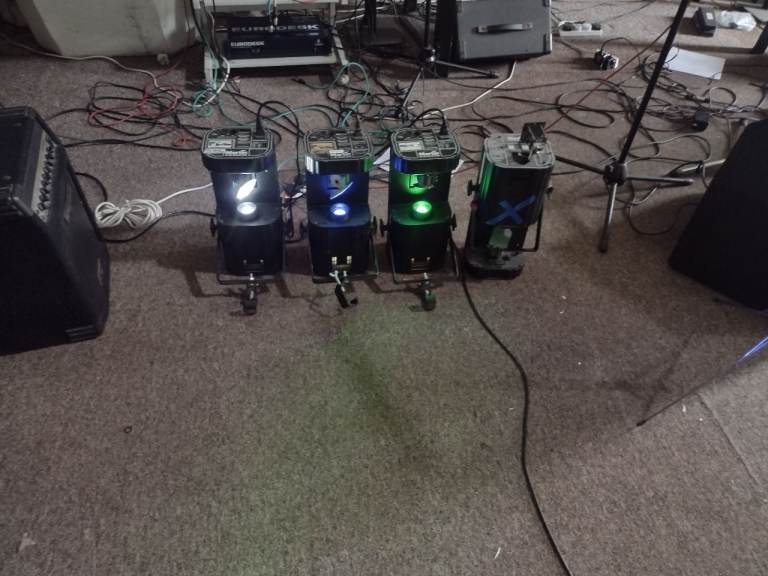 Set of 3 Martin Roboscan 812 Scanners PLUS one spare for parts!