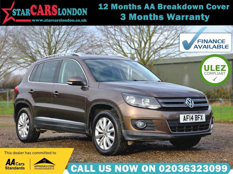 2014 Volkswagen Tiguan 2.0 TDI BlueMotion Tech Match DSG 4WD Euro 5 (s/s) 5dr ESTATE Diesel Autom...