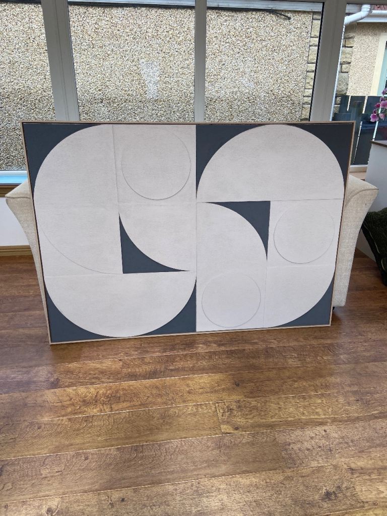 John Lewis Framed Canvas