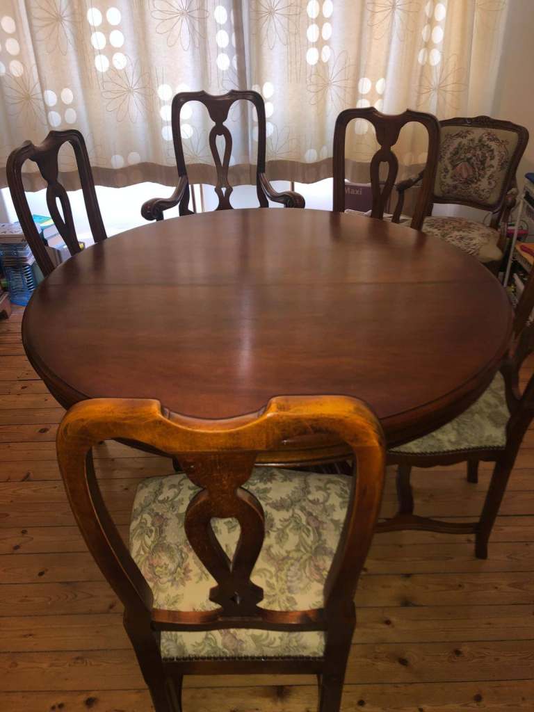 Italian Walnut Dining Suite – Modenese Adriano (Mma) – Harrods – Art. 915