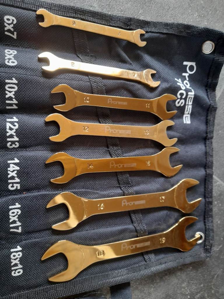 7 piece spanner set 
