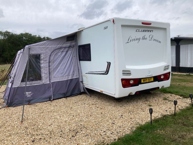 Lunar Clubman 4 berth touring caravan