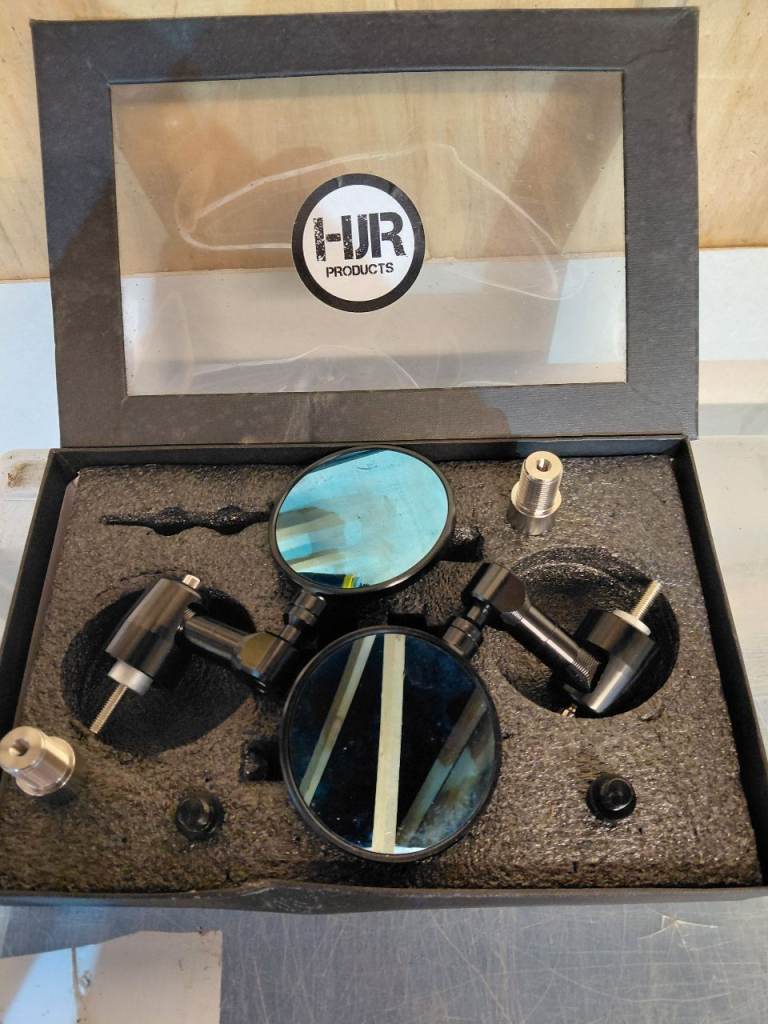 Hjr bar end mirrors