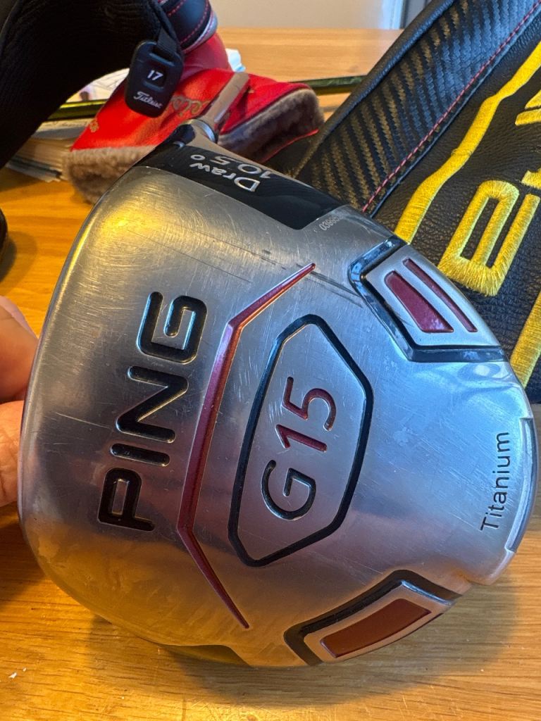 Ping g15 driver head 