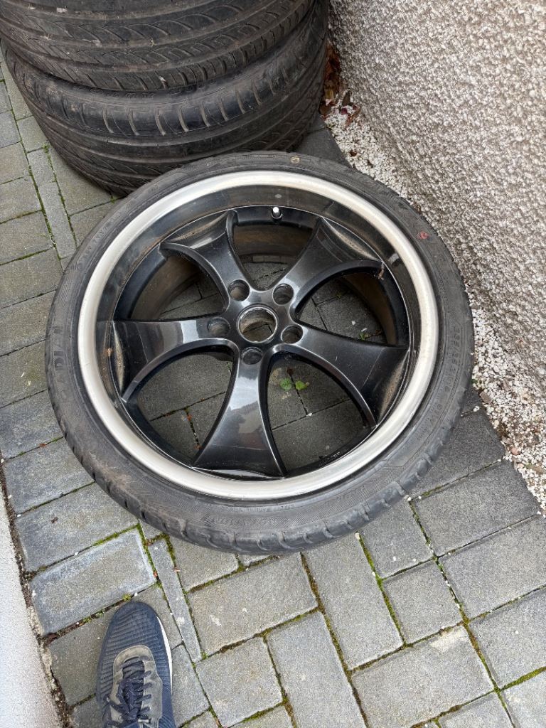 19” alloy wheels supra 114.3 x 5 stud
