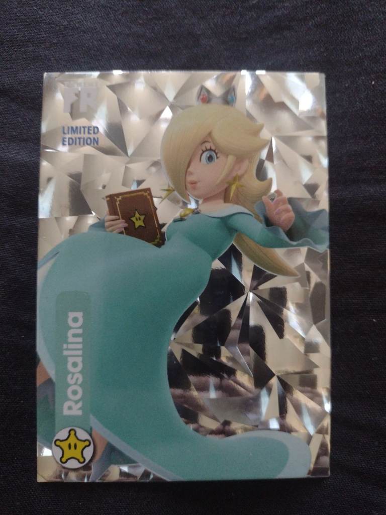 Limited edition super mario official trading cards 