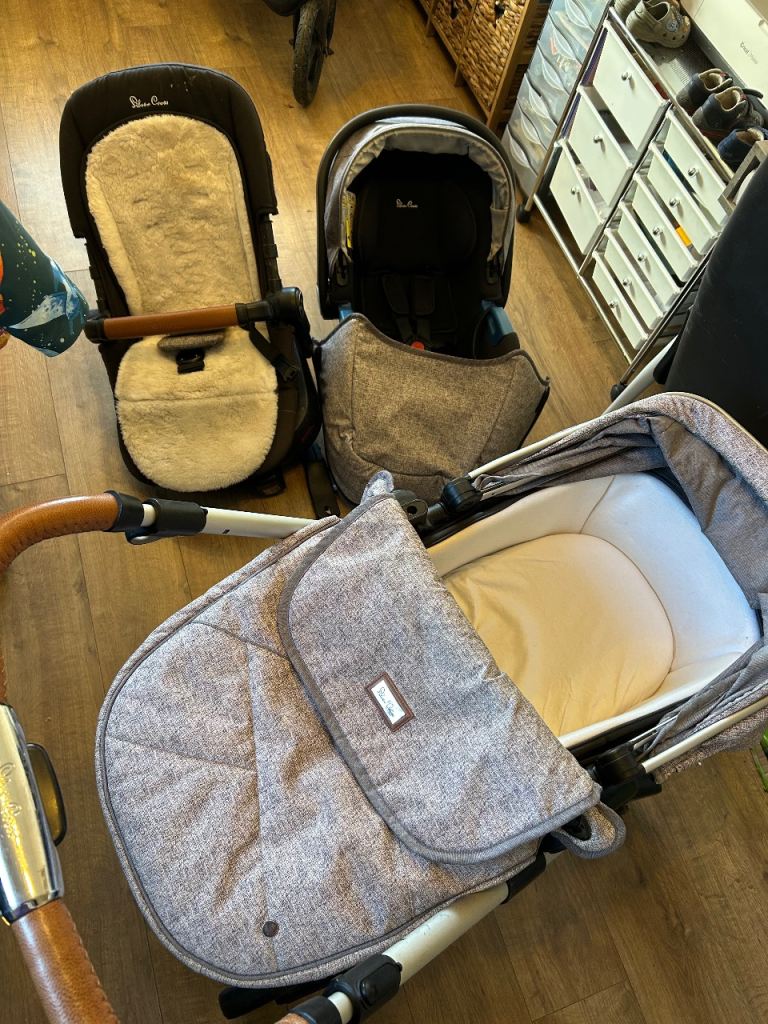 Silver cross travel system