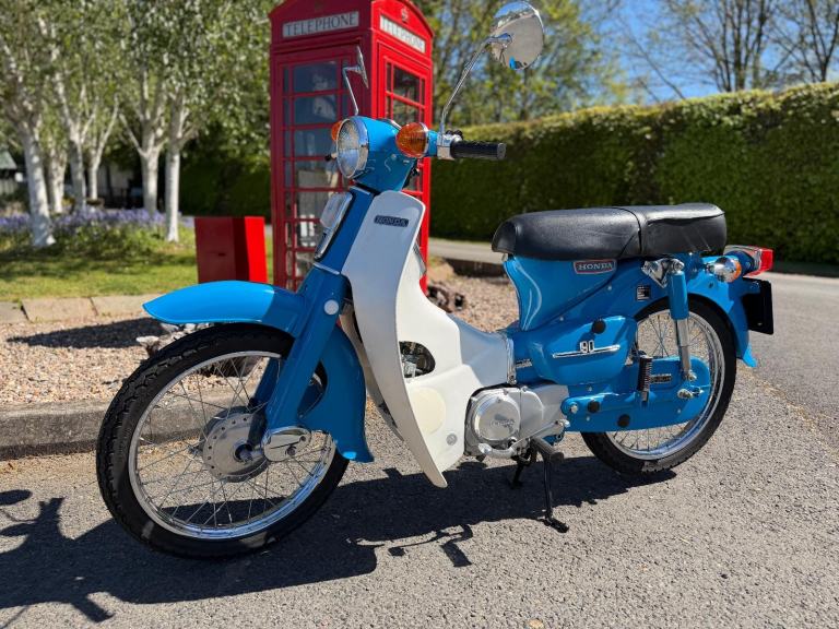 Honda C90 Motorcycle in showroom condition fully restored