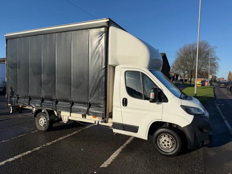 2020 Peugeot Boxer Curtain sider Luton 165bhp 116k finance available   CHASSIS CAB Diesel Manual