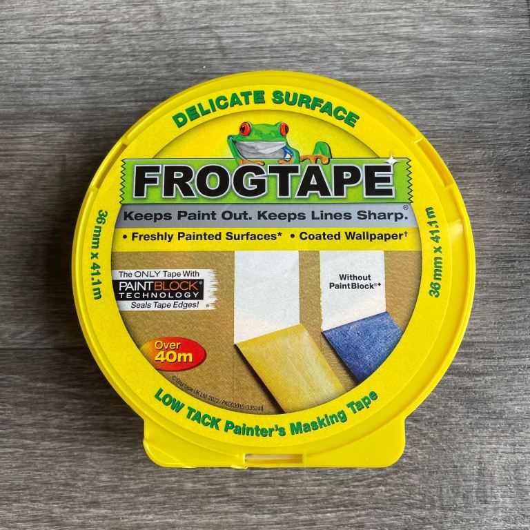 Frog Tape Yellow Delicate Surface Painters Masking Tape 36mm x 41.1m