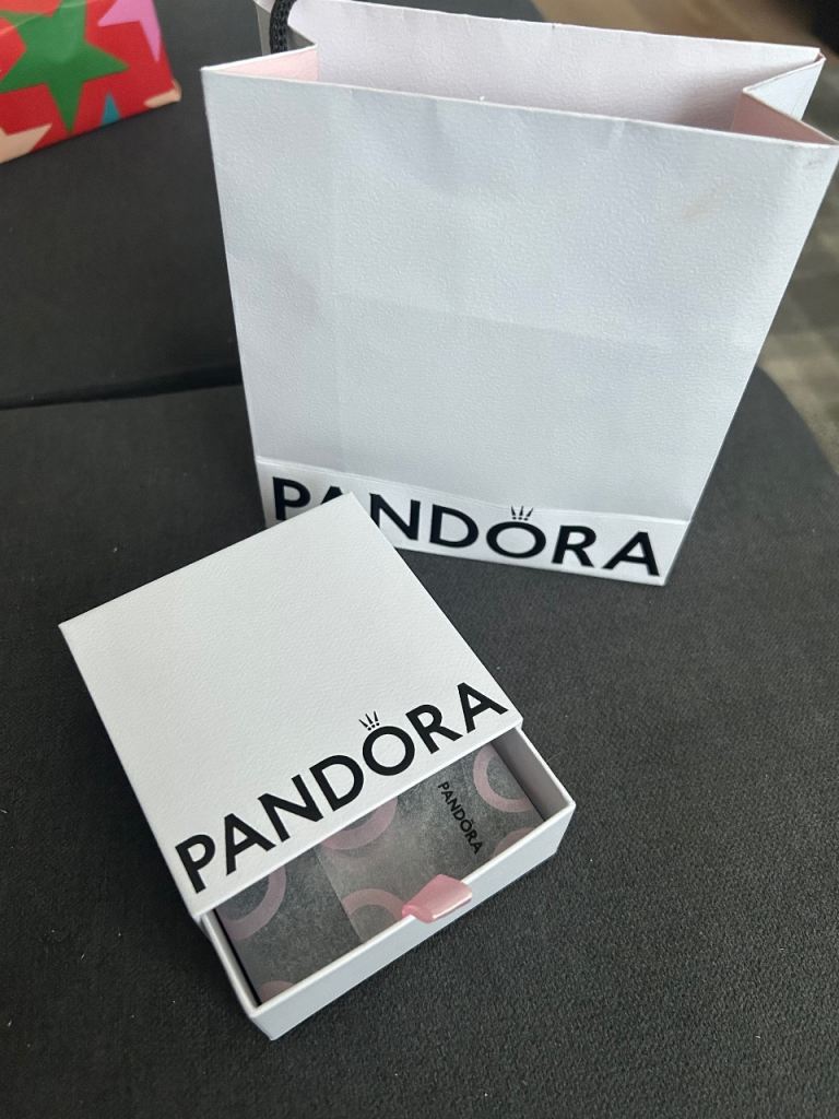 Child’s Pandora charm bracelet