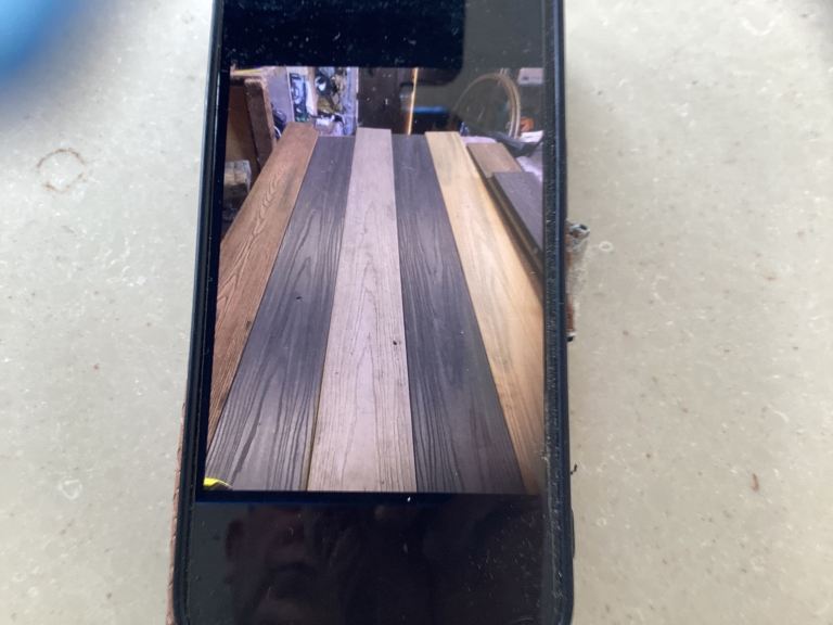 Composite  lengths of Decking