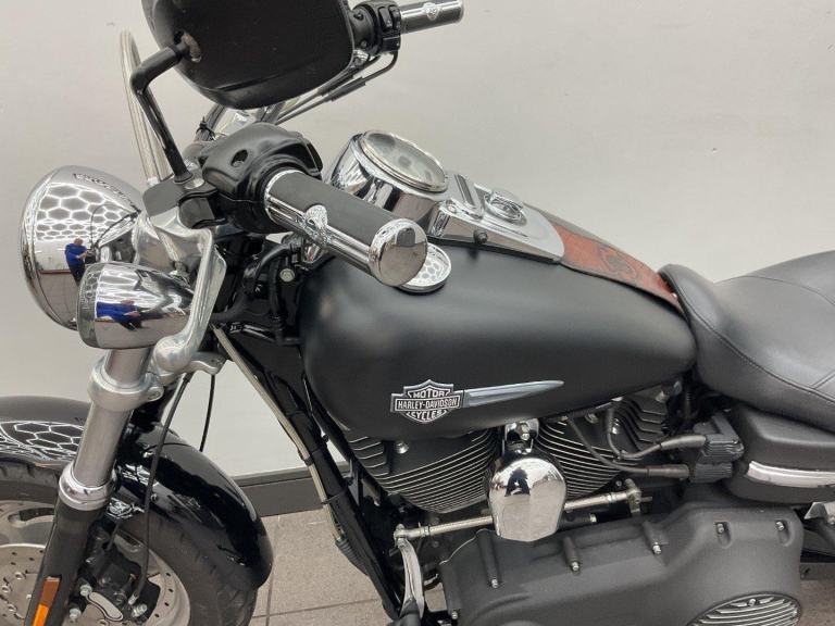 HARLEY-DAVIDSON DYNA FXDF FAT BOB BLACK 2008 08 REG 14,698 MILES, 1584CC