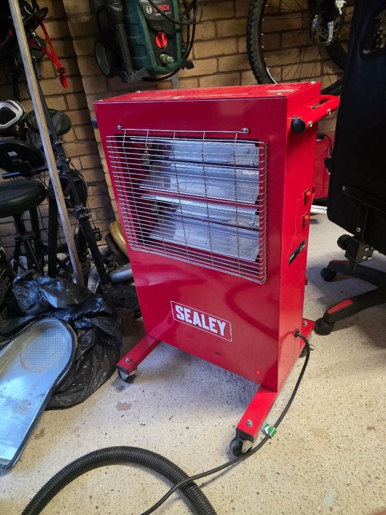 Sealey IBC153.V3 Infrared Heater 1.5kW/3kW – Good Condition