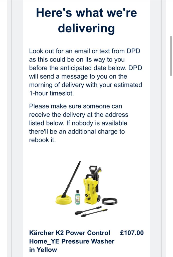 BRAND NEW K2 Karcher Pressure Washer