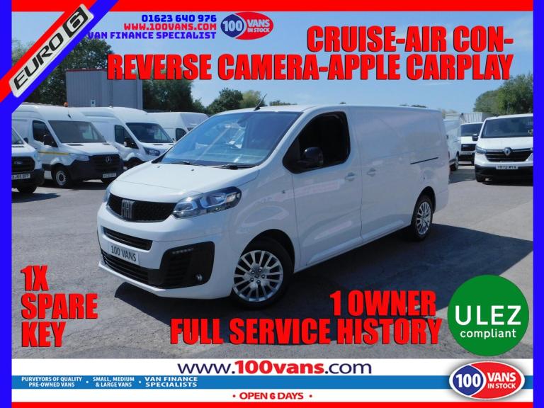 2024 Fiat Scudo 1.5 BlueHDi Primo LWB Euro 6 (s/s) 6dr PANEL VAN Diesel Manual