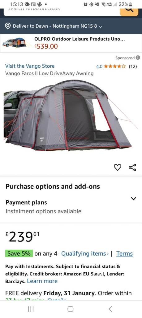 VW Transporter T6 Campervan 2.0TDI