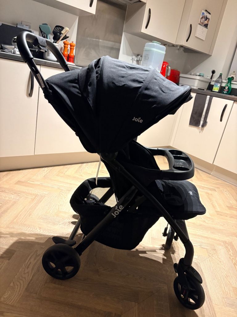 Joie Black travel Pushchair - excellent Condition
