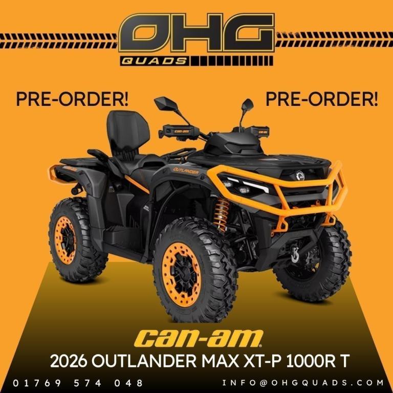 2026 Can-Am Outlander MAX XT-P 1000R T 