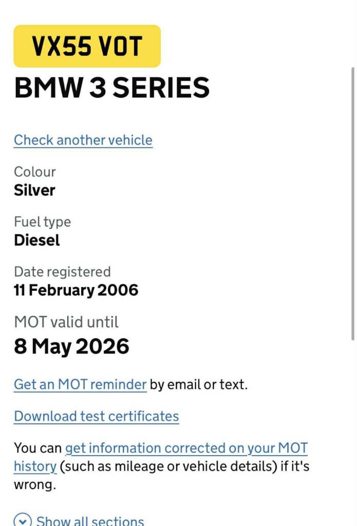 BMW, 3 SERIES, Saloon, 2006, Other, 1995 (cc), 4 doors