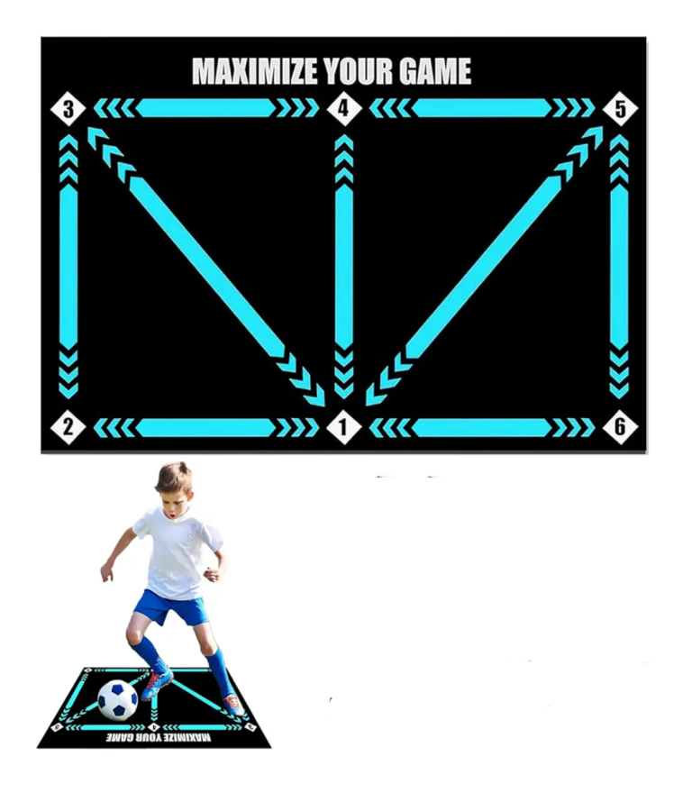 Brand New Football Training Mat - Soccer Mastery Skills XL Mat 90 x 60cm