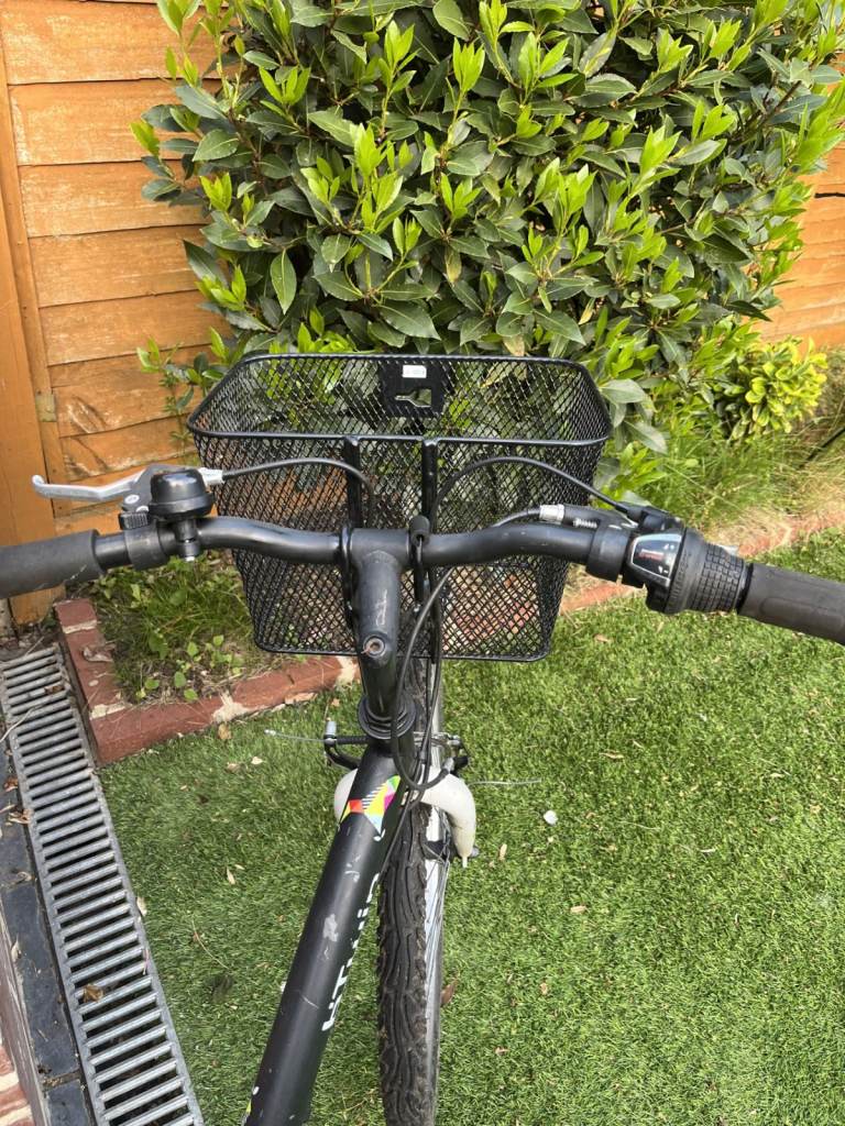 Btwin, black used bike, 24" wheel