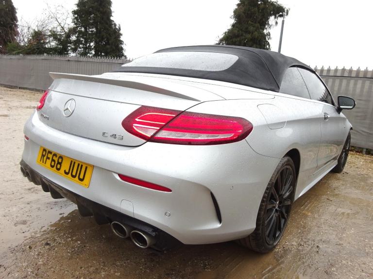 2018 68 REG MERCEDES BENZ AMG C CLASS C43 PREMIUM + 4MATIC AUTO DAMAGED SALVAGE