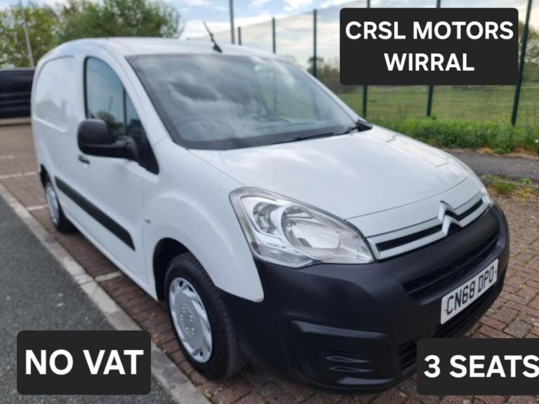 2018 Citroen Berlingo 1.6 BlueHDi 625Kg Enterprise 75ps PANEL VAN Diesel Manual