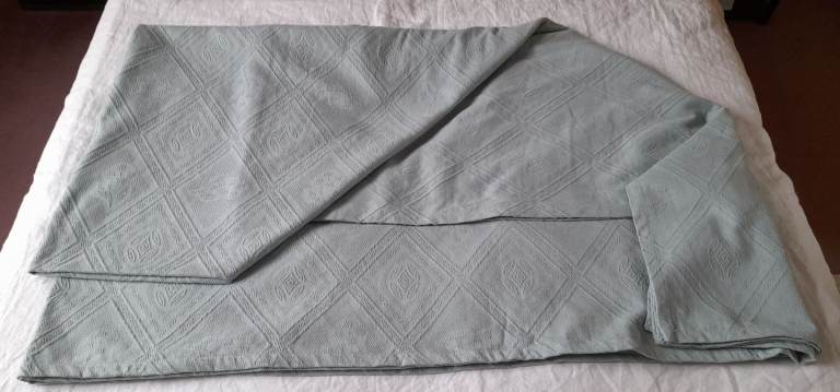 La Redoute Sage Green XL Sofa/Bed Throw 2.5m x 2.5m