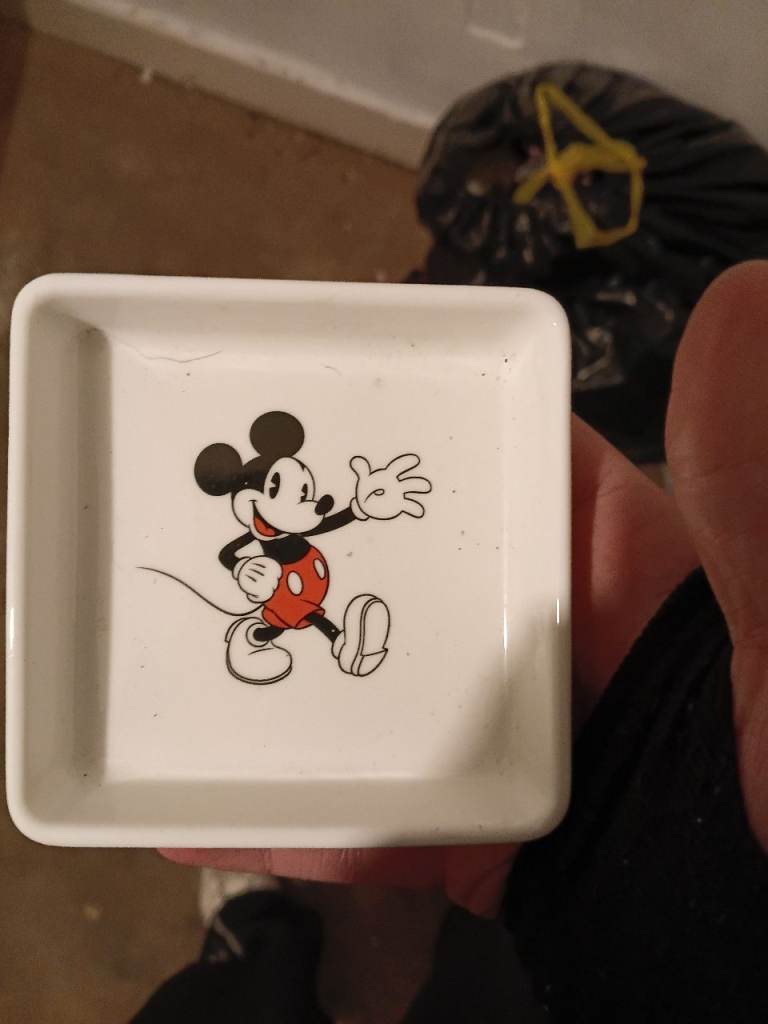 Disney ceramic key tray