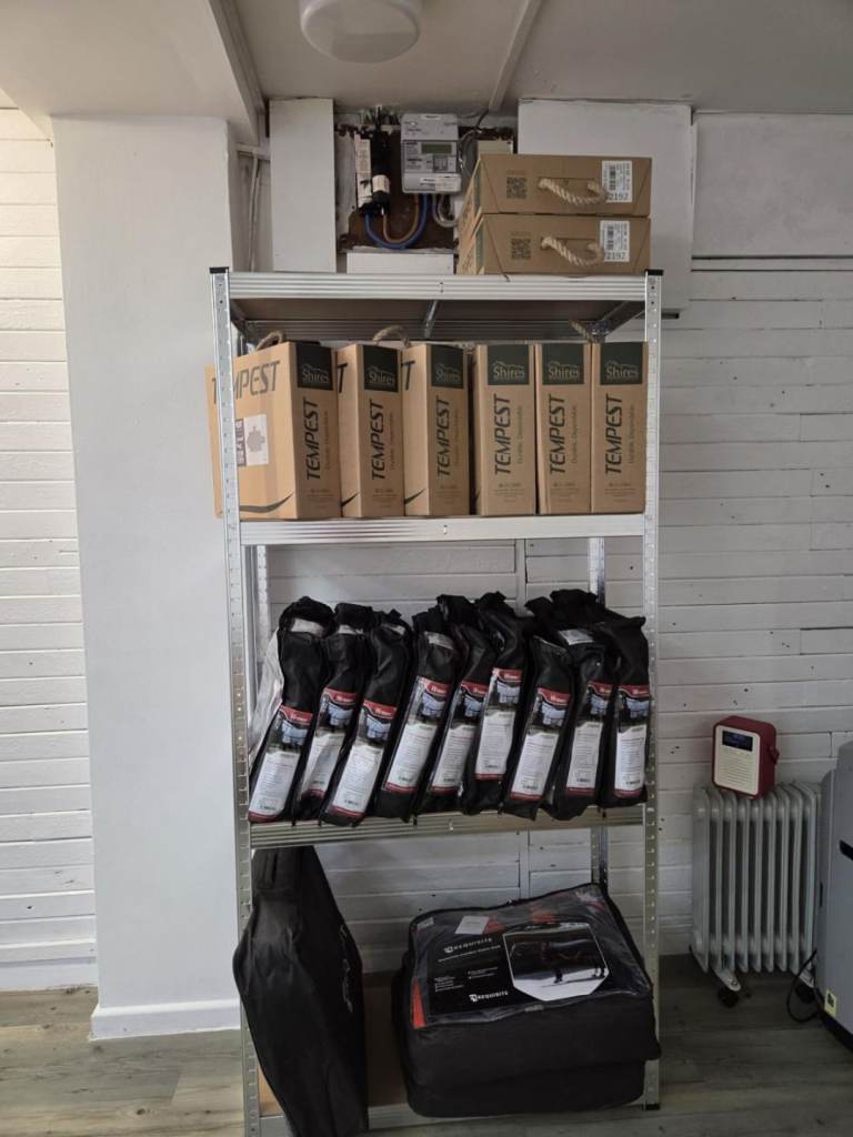 Garage shelving units 