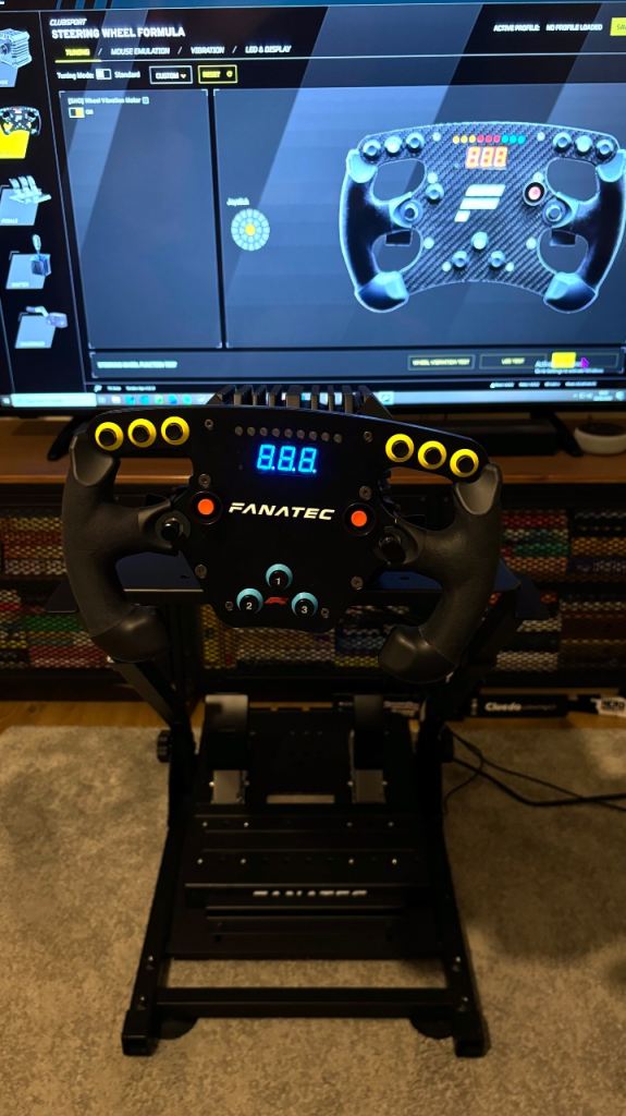 Fanatec CSL DD 8Nm Boost Kit, F1 Wheel, Pedals + Frame – Ready to Play